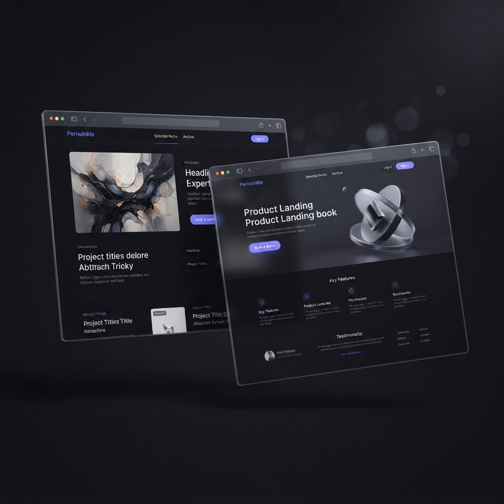 Examples of custom websites designed and built by Dream Designs